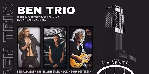 Ben Trio \/\/ Cafe Magenta \/\/ 16.01.26