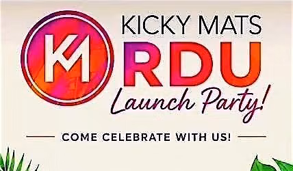 Kicky Mats RDU Launch Party