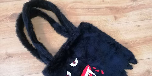 Furry Halloween Tote Bag