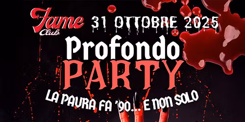 Halloween Party con gli Oltre Confine al Fame Club