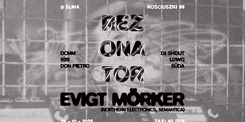 REZONATOR: EVIGT M\u00d6RKER (Northern Electronics, Semantica)