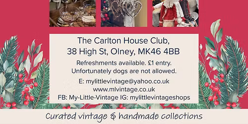 My Little Vintage & Handmade Christmas Fair 