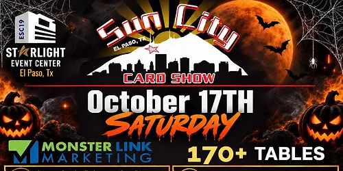 Spooky Sun City Card Show
