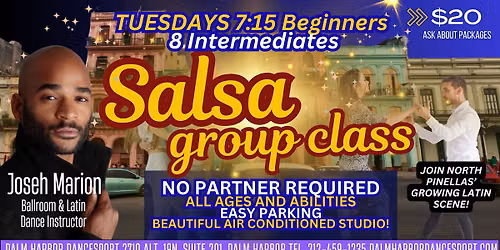 Salsa Group Class Latin Dance