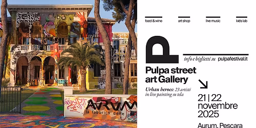 Pulpa Street Art Gallery - Urban Heroes 