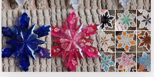 Resin Snowflake making Workshop