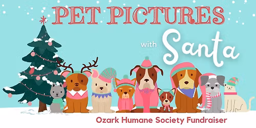 Pet Pictures with Santa