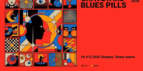 Blues Pills & Graveyard Tour 2026: Blues Pills (SWE), Graveyard (SWE) | Tavara-asema 4.12.
