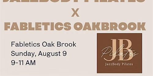 JazzBody Pilates X Fabletics Oak Brook In-Store Workout