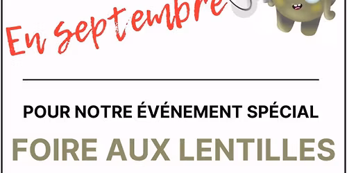 Foire aux lentilles