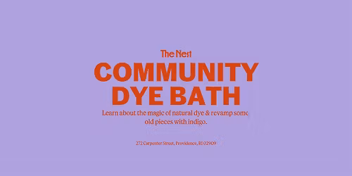 Spring Community Dye Bath