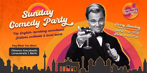 English stand-up: Sunday Comedy Party 06.09.26