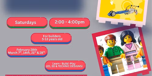 Saturday Lego Club - Build with us!
