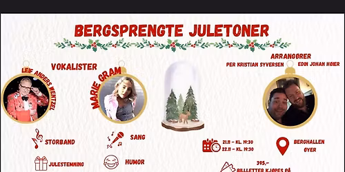 Bergsprengte juletoner