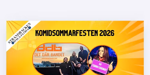 KOMIDSOMMARFESTEN 2026