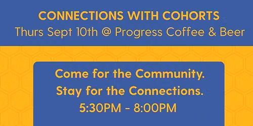 Buda HIVE: Connections with Cohorts