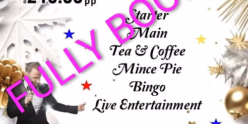 Seniors Christmas Lunch Party - FULLY BOOKED \u2744\ufe0f\ud83e\udea9