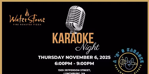 Karaoke Night at Waterstone Pizza