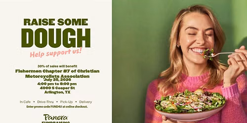 RFS Fundraiser at Panera Bread 4000 S. Cooper St. Arlington, TX