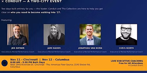 Conduit X The Collective Executive Coaching - Cincinnati