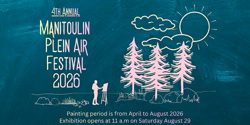 4th Annual Manitoulin Plein Air Festival Exhibition opening