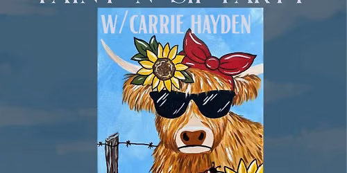 Paint 'N' Sip Party w\/Carrie Hayden