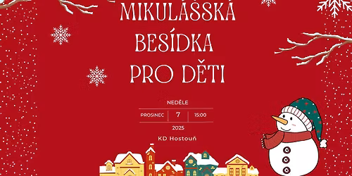 Mikulášská besídka pro děti 