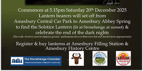 Amesbury Mid-Winter Lantern Procession 2025