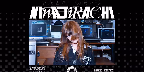 NINAJIRACHI | Beach Hotel Byron Bay | Sat 22 Nov | FREE ENTRY | RSVP via the link