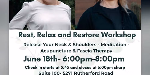 Rest, Relax and Restore