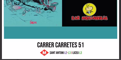 Presentaci\u00f3n del comic en el Bar Makinavaja