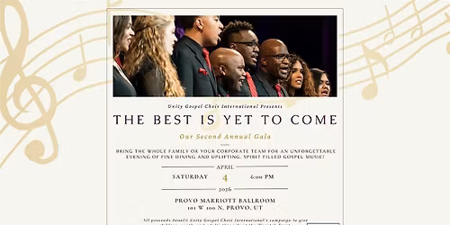 The Best is Yet to Come: UGCI Second Annual Gala