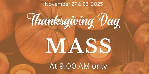 Thanksgiving Day Mass