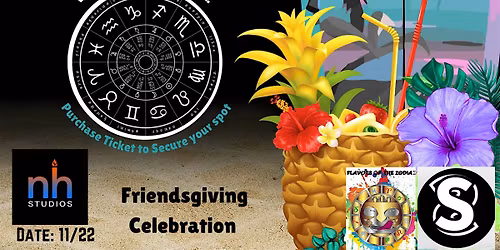 HOUSE RULES: A ZODIAC GAMENIGHT DAY PARTY FOR FRIENDSGIVING