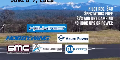 Ash Creek RC Heli Fun Fly 
