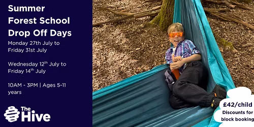 Summer Forest School Drop Off Days