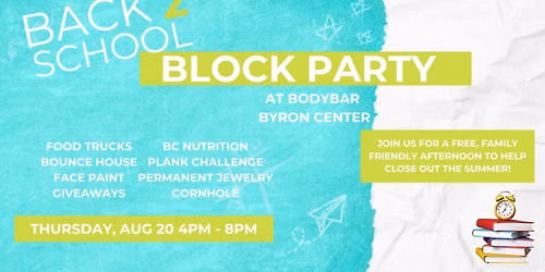 Back 2 School Block Party
