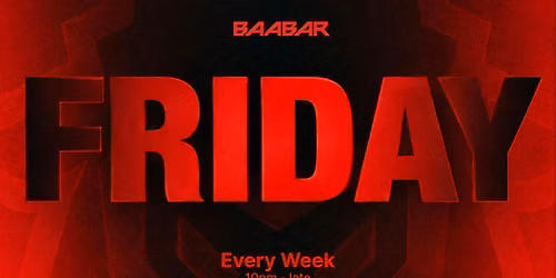 Baa Bar Fridays - 16th October