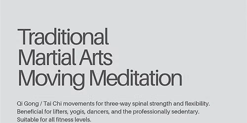 Moving Meditation Martial Arts Seminar