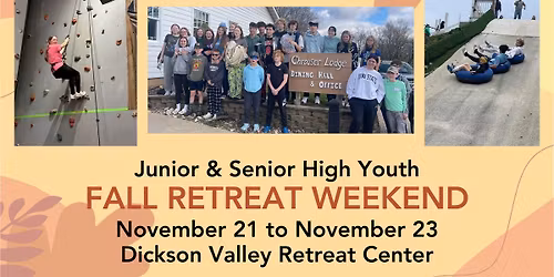Youth Fall Retreat