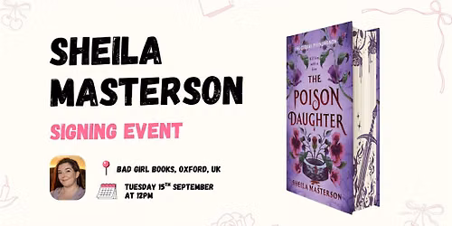 Sheila Masterson signing event