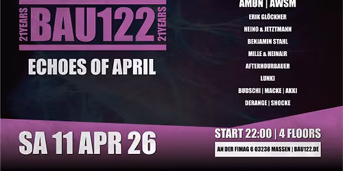 ECHOES OF APRIL \/W AM\u00d8N & AWSM