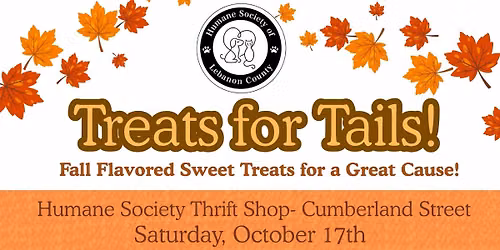 Treats for Tails at the Thrift Shop! 