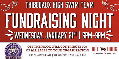 Thibodaux High Swim Team Fundraising Night  