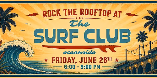 Smokin' Ocotillos Rock The Rooftop at The Surf Club, Oceanside