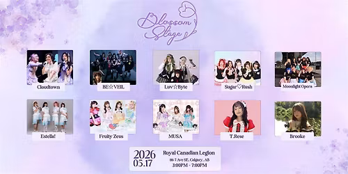 WestCan Idols Presents: Blossom Stage