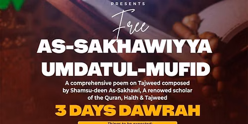 TAJWEED WORK SHOP