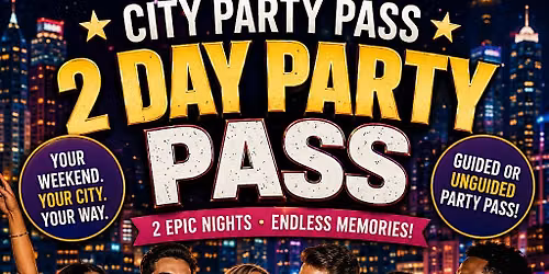 2 Day Weekend Party Pass Charlotte Experience Crawl