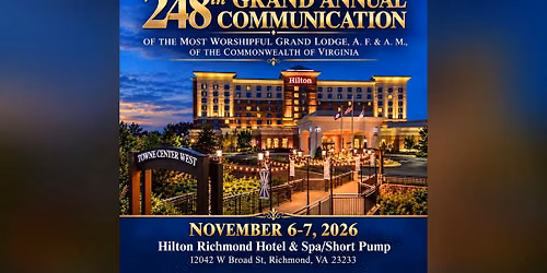 248th Grand Annual Communication 