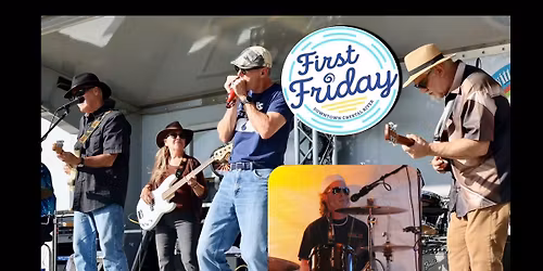 The Mudds Jazz & Blues Band at First Friday in Crystal River Town Square